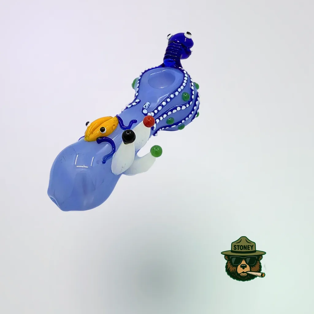Handcrafted Glass Pipe - #1129 - Image 1