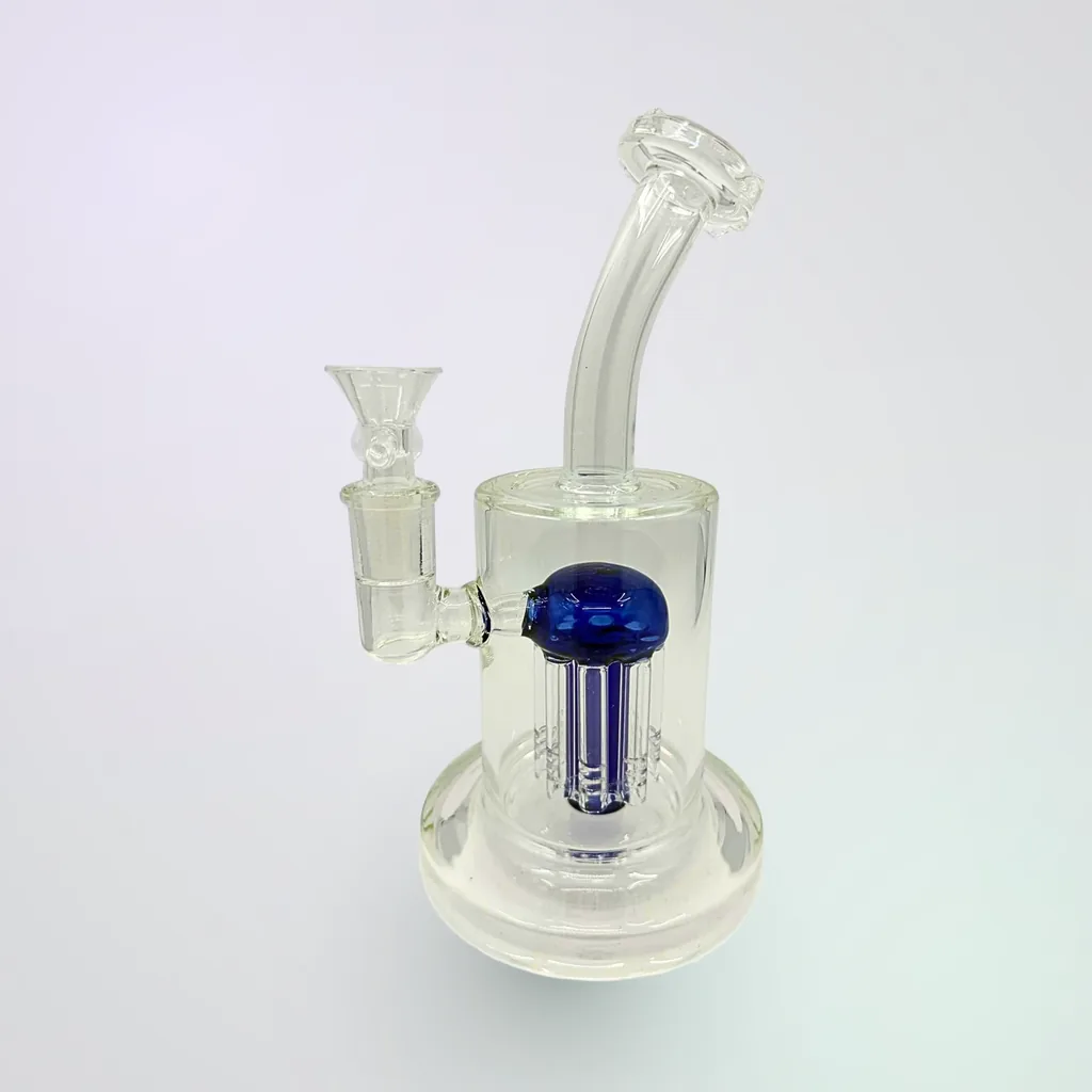 Handcrafted Glass Water Pipe 9" - #1137 - Image 1
