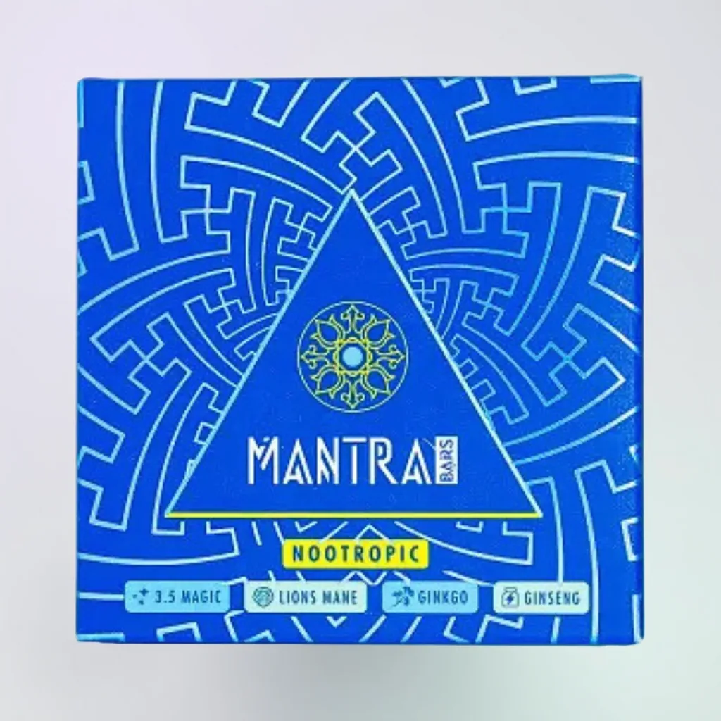 Mantra Nootropic Chocolate Bars | Functional Chocolate | 3.5g Bar