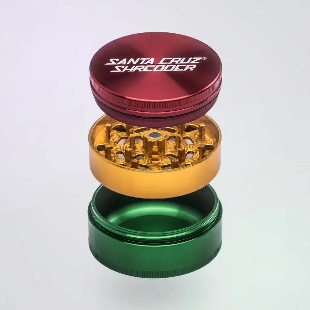 Santa Cruz Shredder Aluminum Herb Grinder - Image 1