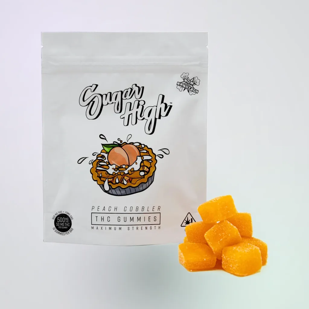 Sugar High THC Gummies | 500mg THC | 50mg Per Gummy - Image 1