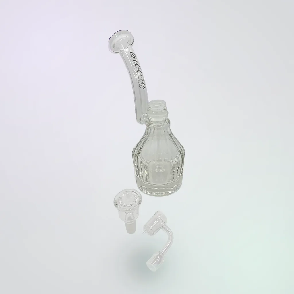 Handcrafted Encore Glass Water Pipe 9” - #1143 - Image 1