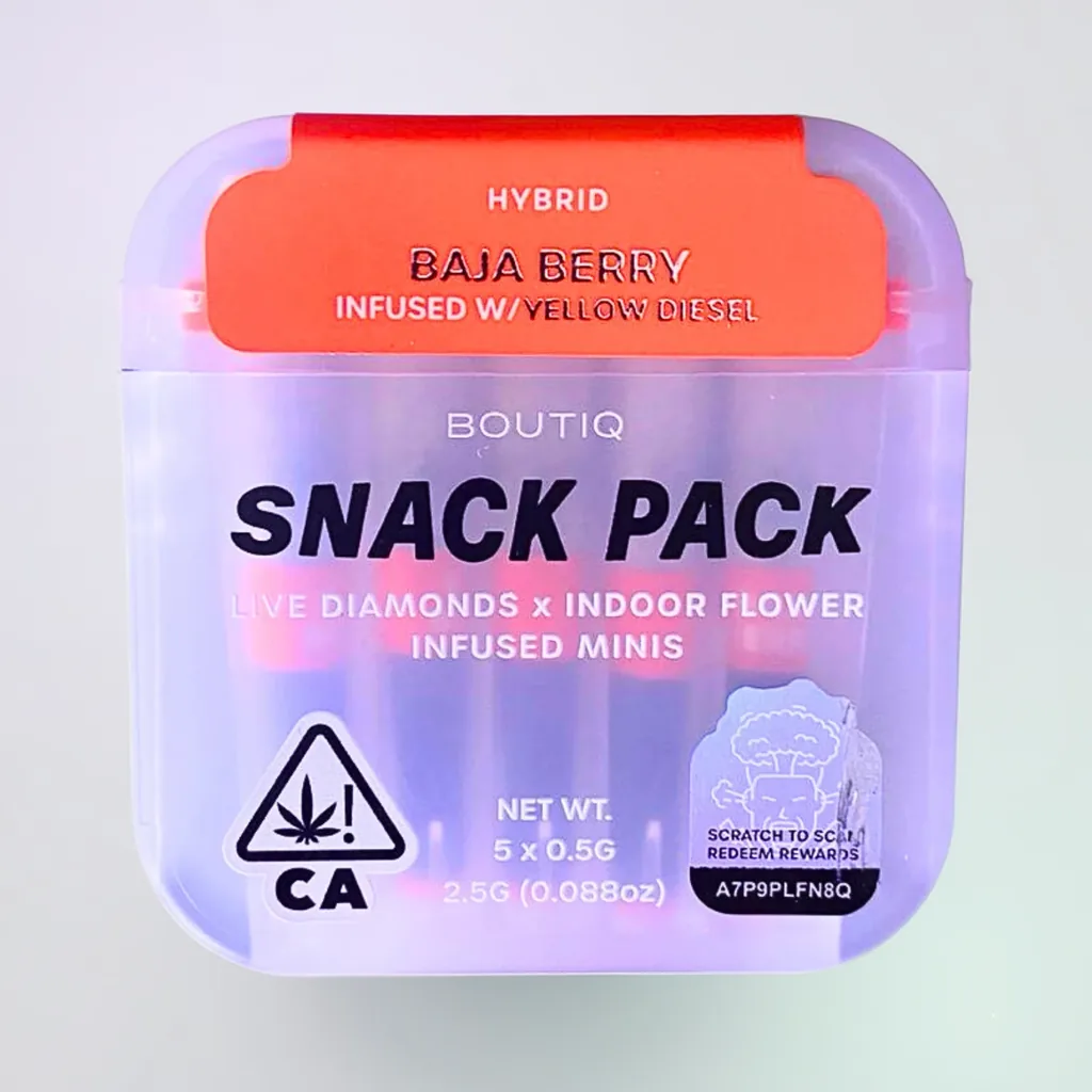 Infused Mini Joints - 5 J's Per Pack x 0.5g ea - Image 1