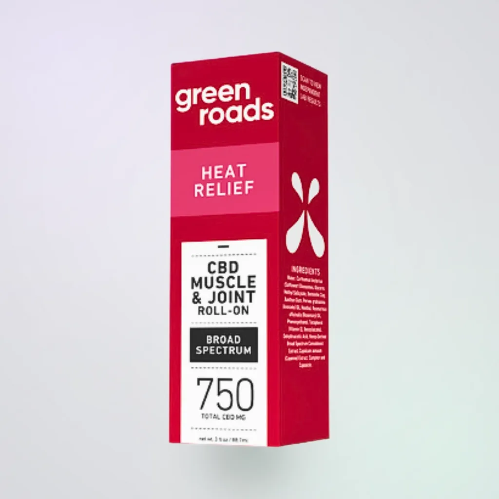 Heat Relief CBD Roll-On | 750mg (3 oz) - Image 1