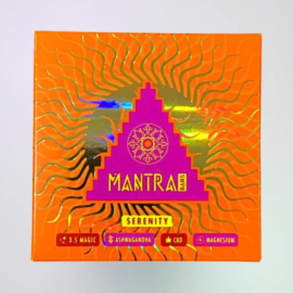 Mantra Serenity Chocolate Bar | 3.5g | 16 Pieces
