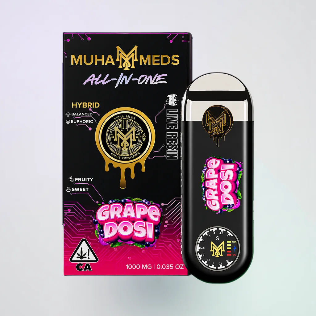 Muha Meds Live Resin - Disposable - 2G - Image 1
