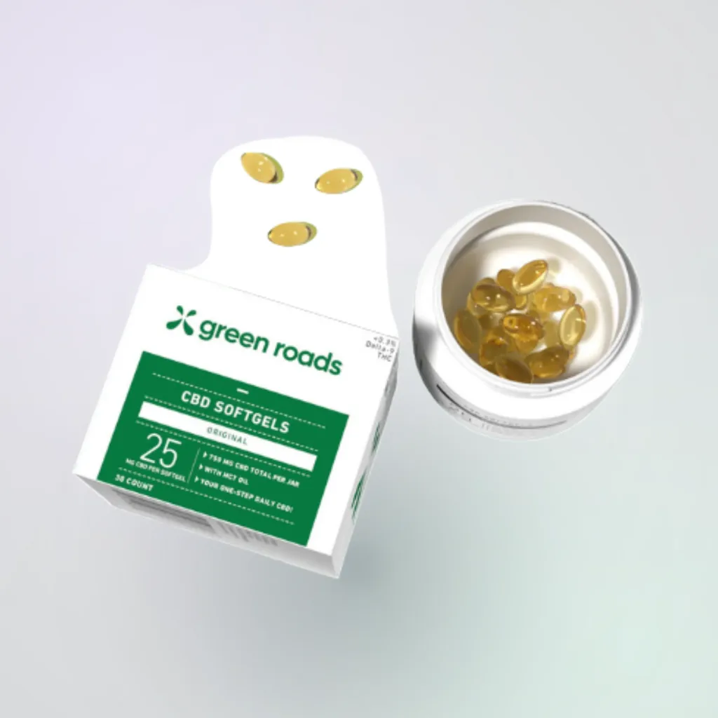 CBD Softgels | 30 Count | 750mg Total - Image 1