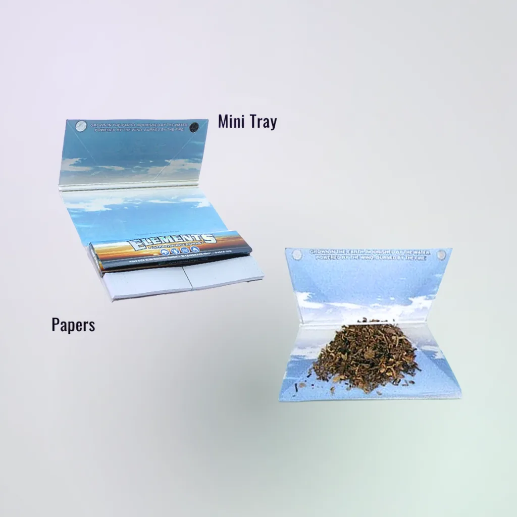 Elements Artesano Rolling Papers with Tips and Tray
