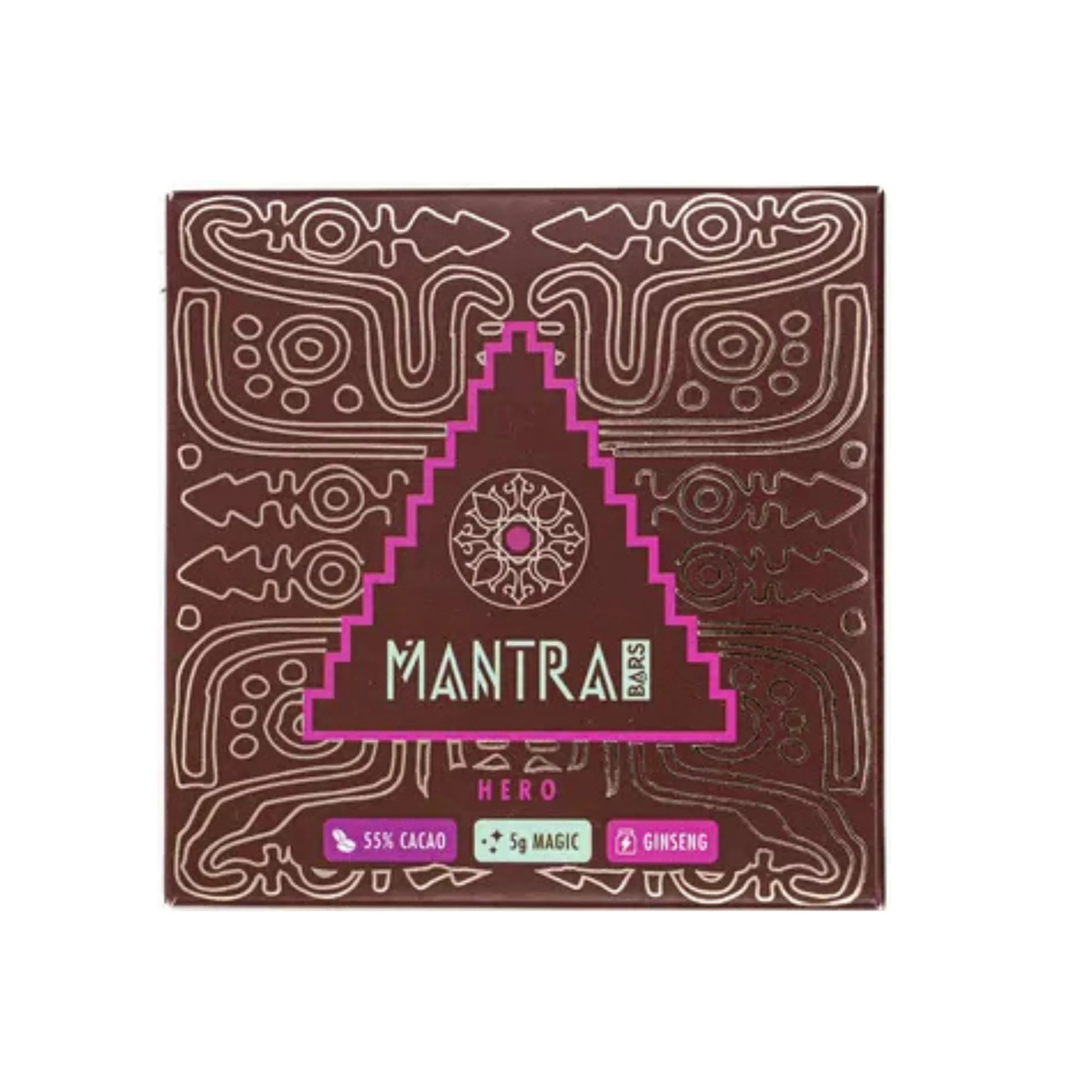 Mantra Mushroom Chocolate Bar | 5g Bar | 16 Pieces