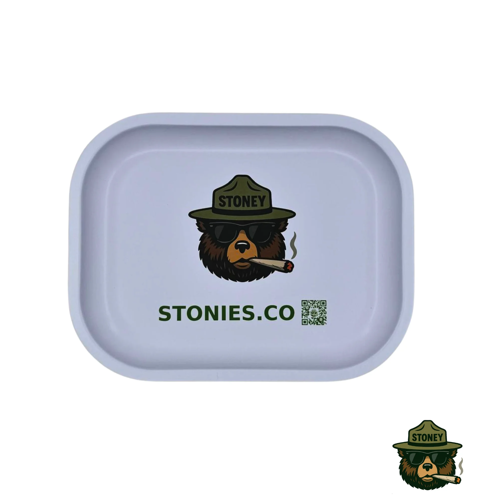 Stonies Branded Rolling Tray | Clean Setup | Everyday Essential - Image 1