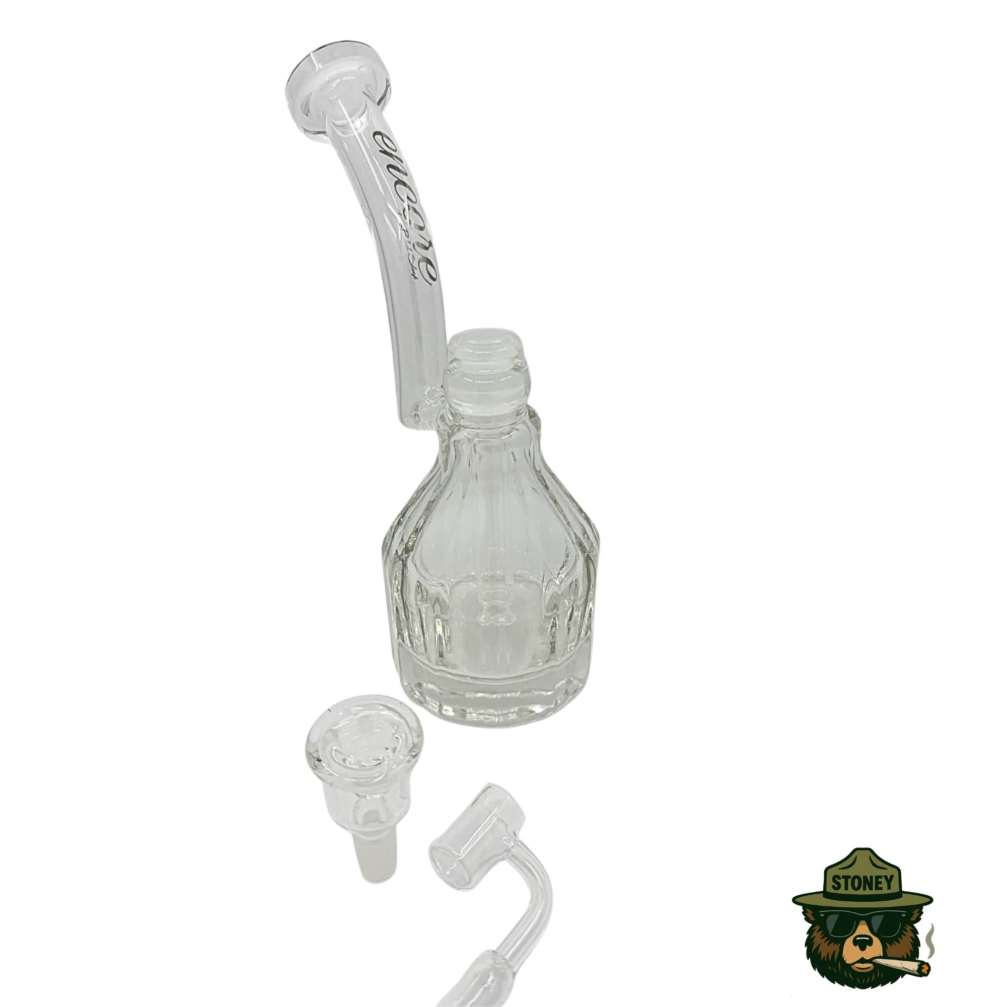 Handcrafted Encore Glass Water Pipe 9” - #1143 - Image 1