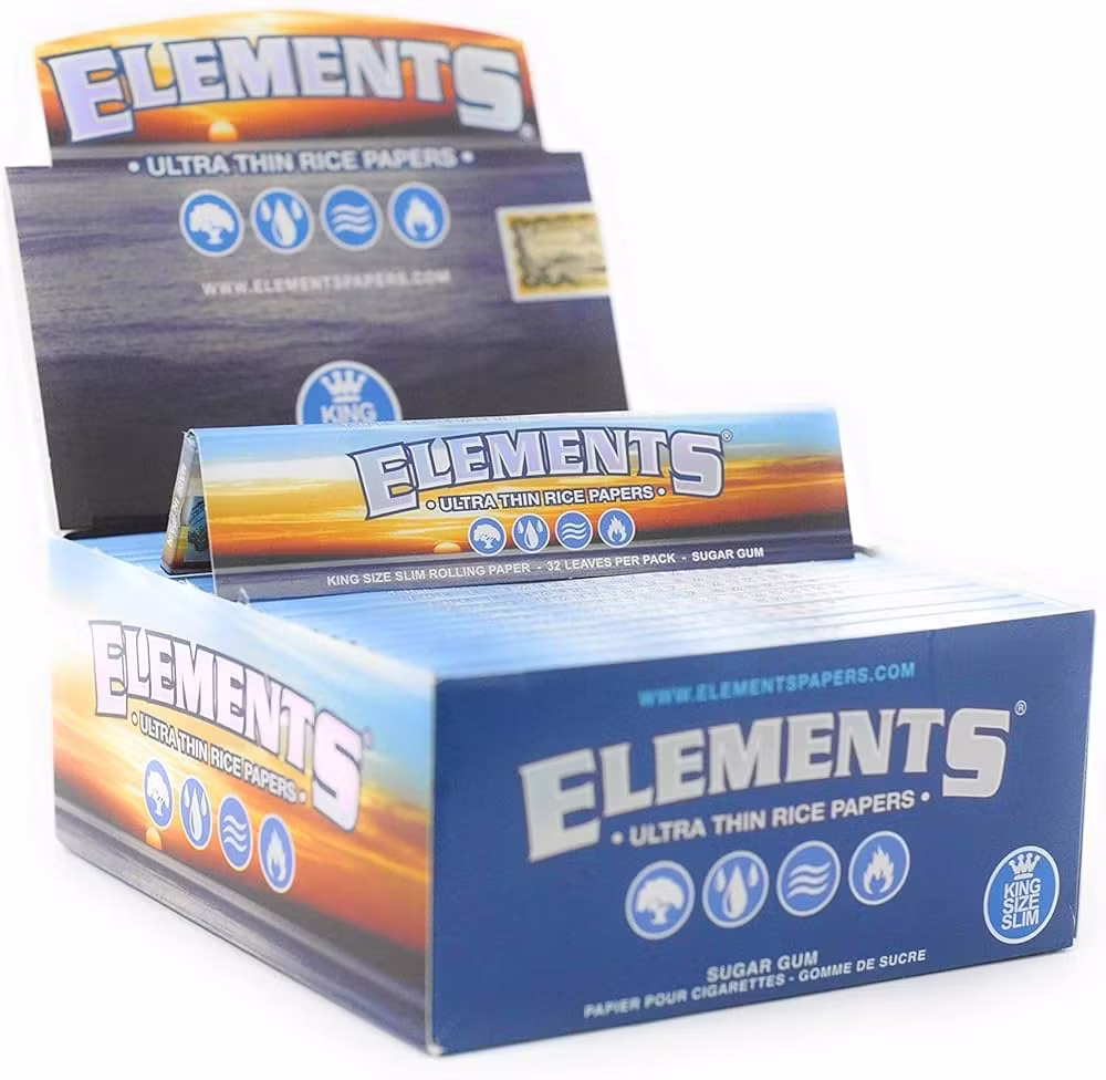   King Size Elements Ultra Thin Papers  - Image 1