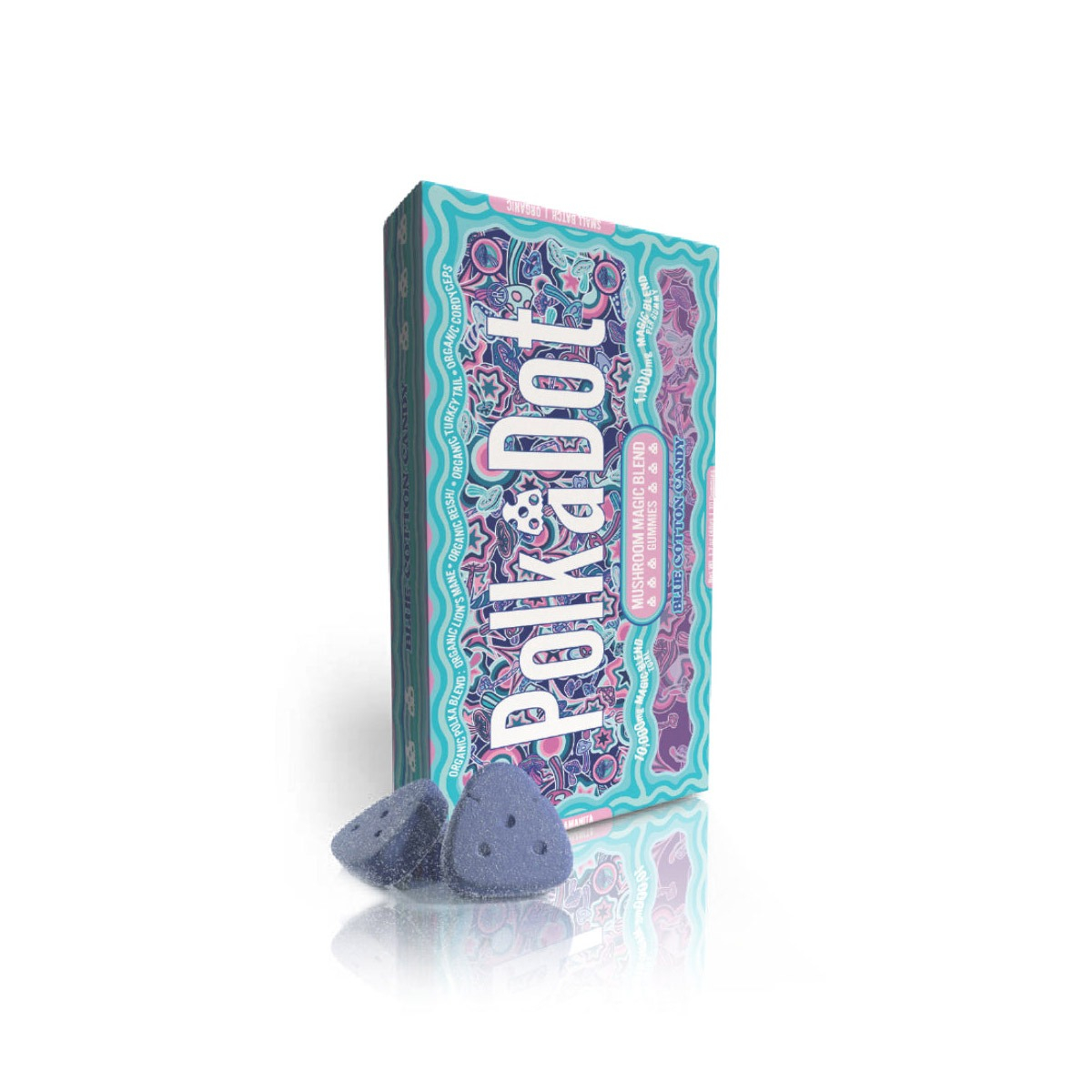Polk ä Dot Magic Blend Mushroom Gummies - 10000 mg - 10 Counts Per Pack - Image 1