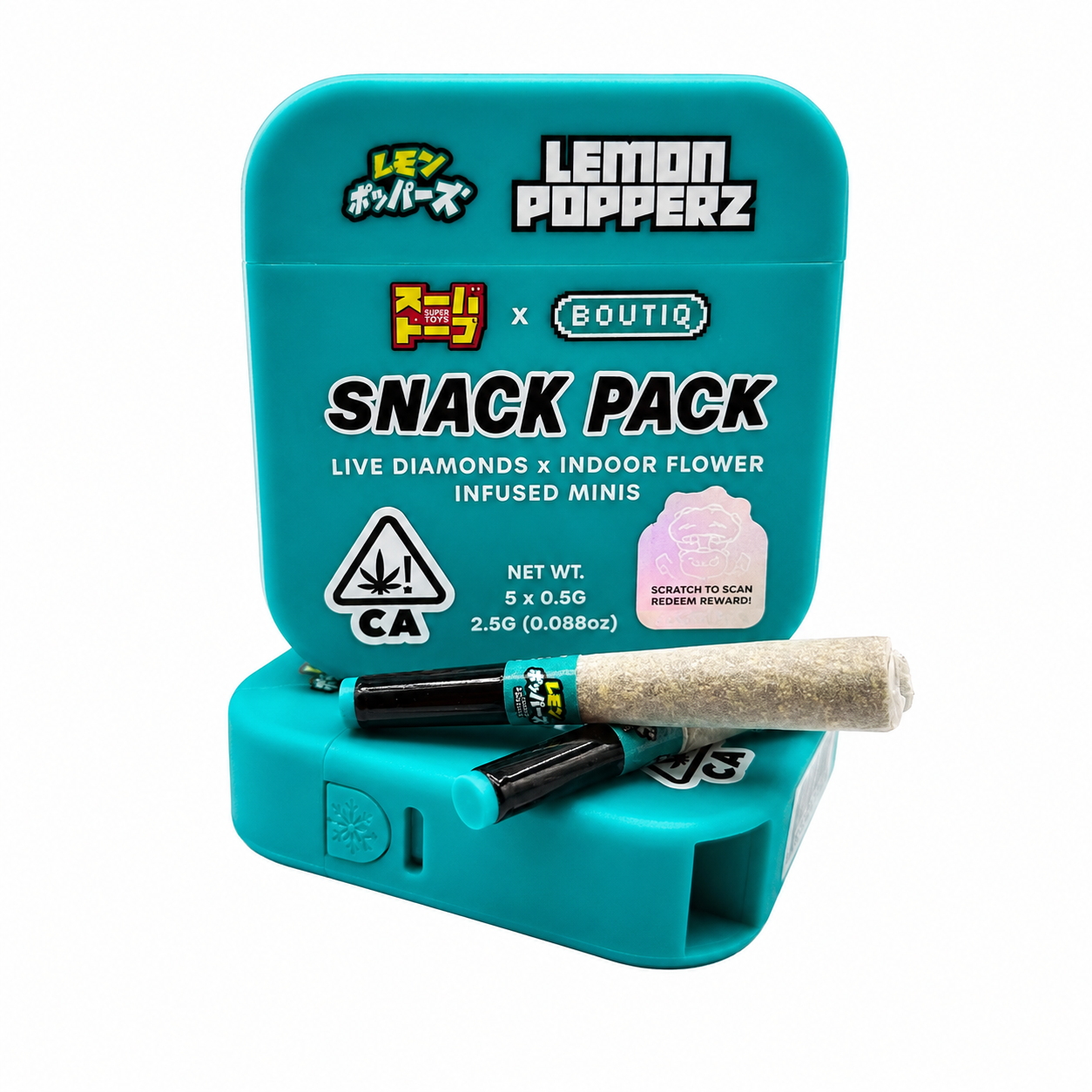 Super Dope x Boutiq Snack Pack Pre Rolls 5 J's x 0.5g ea - Image 1