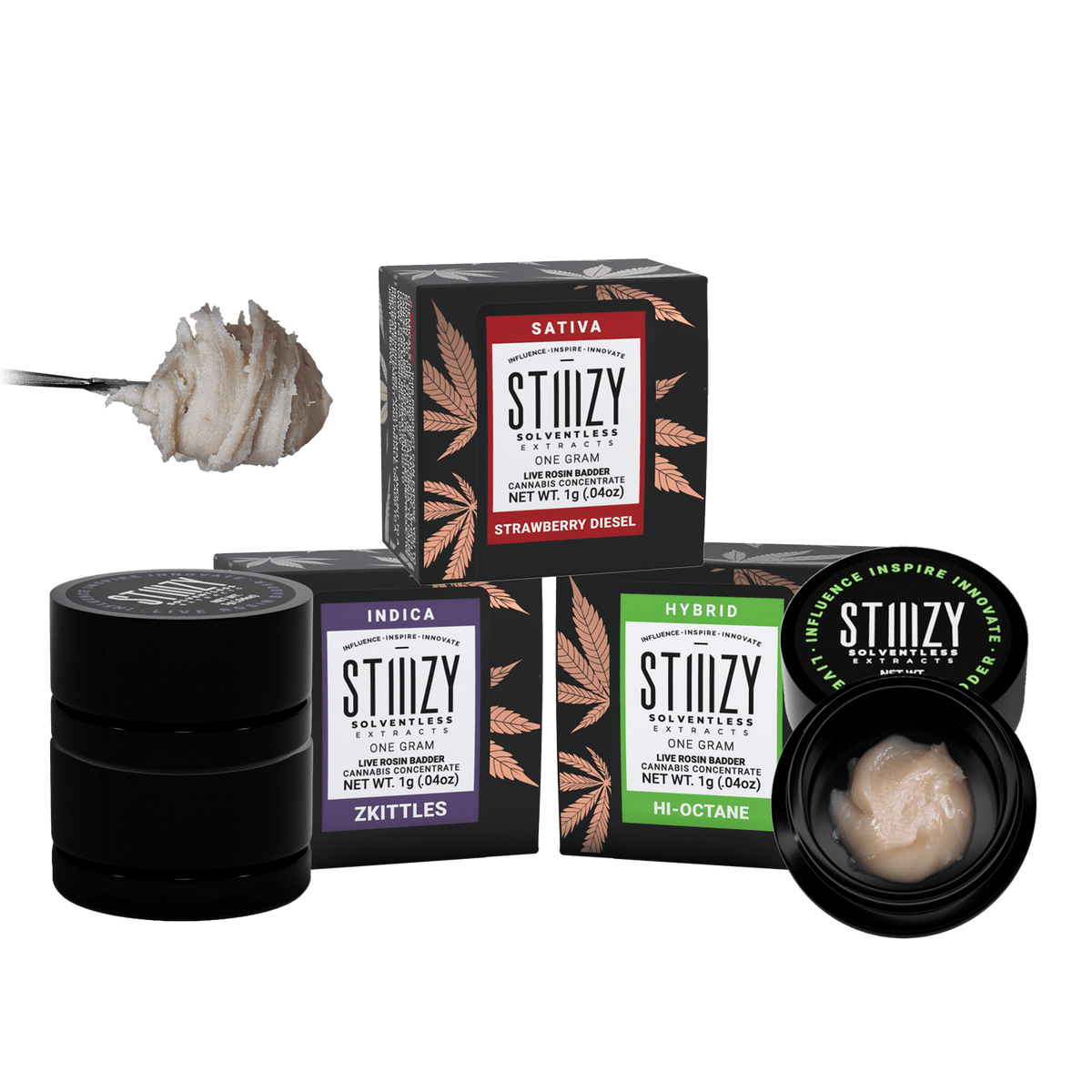 Stiiizy Curated Live Rosin Badder