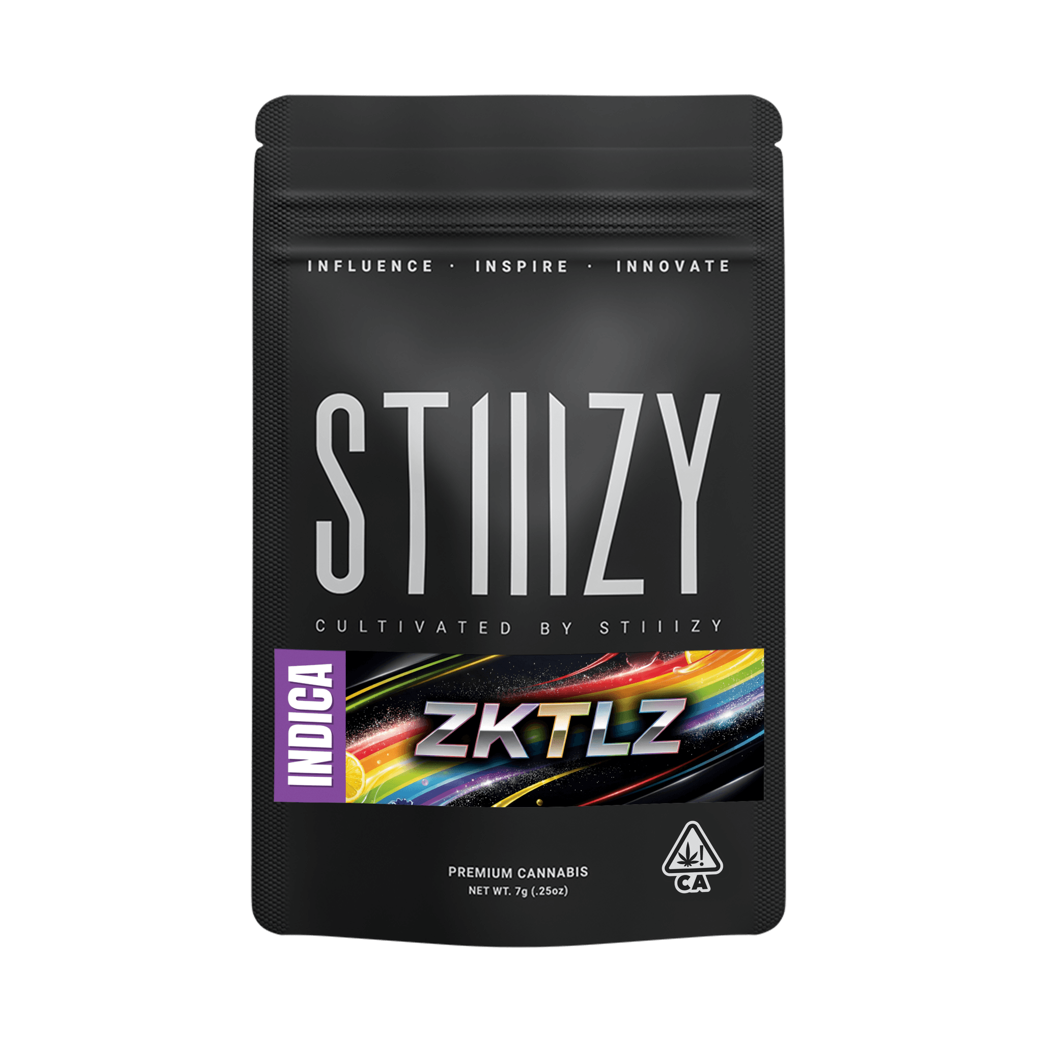 STIIIZY 7g Black Mylar Flower