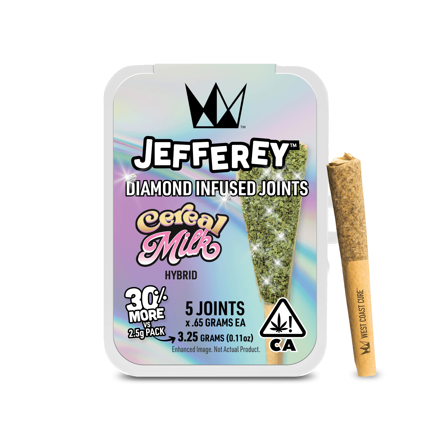 WEST COAST CURE .65g Jefferey Infused 5-Pack Pre-Rolls