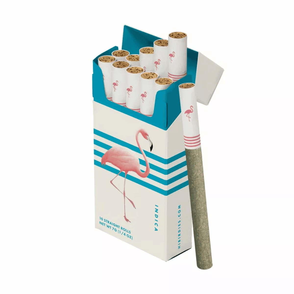 BIRDIES 7g THC Classic 10 Pack Straight Pre-Rolls